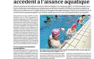 LE SDNT OEUVRE POUR LE SAVOIR NAGER POUR TOUS
